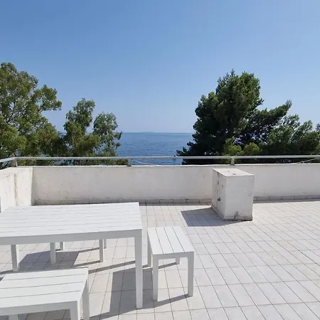 Sea View Apartment With Private Tarrace Lägenhet Dhërmi